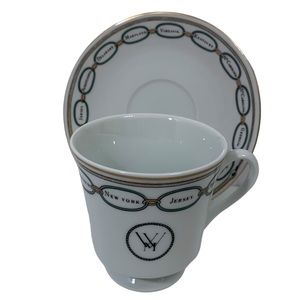 White House George Washington Dessert Collection Cup and Saucer